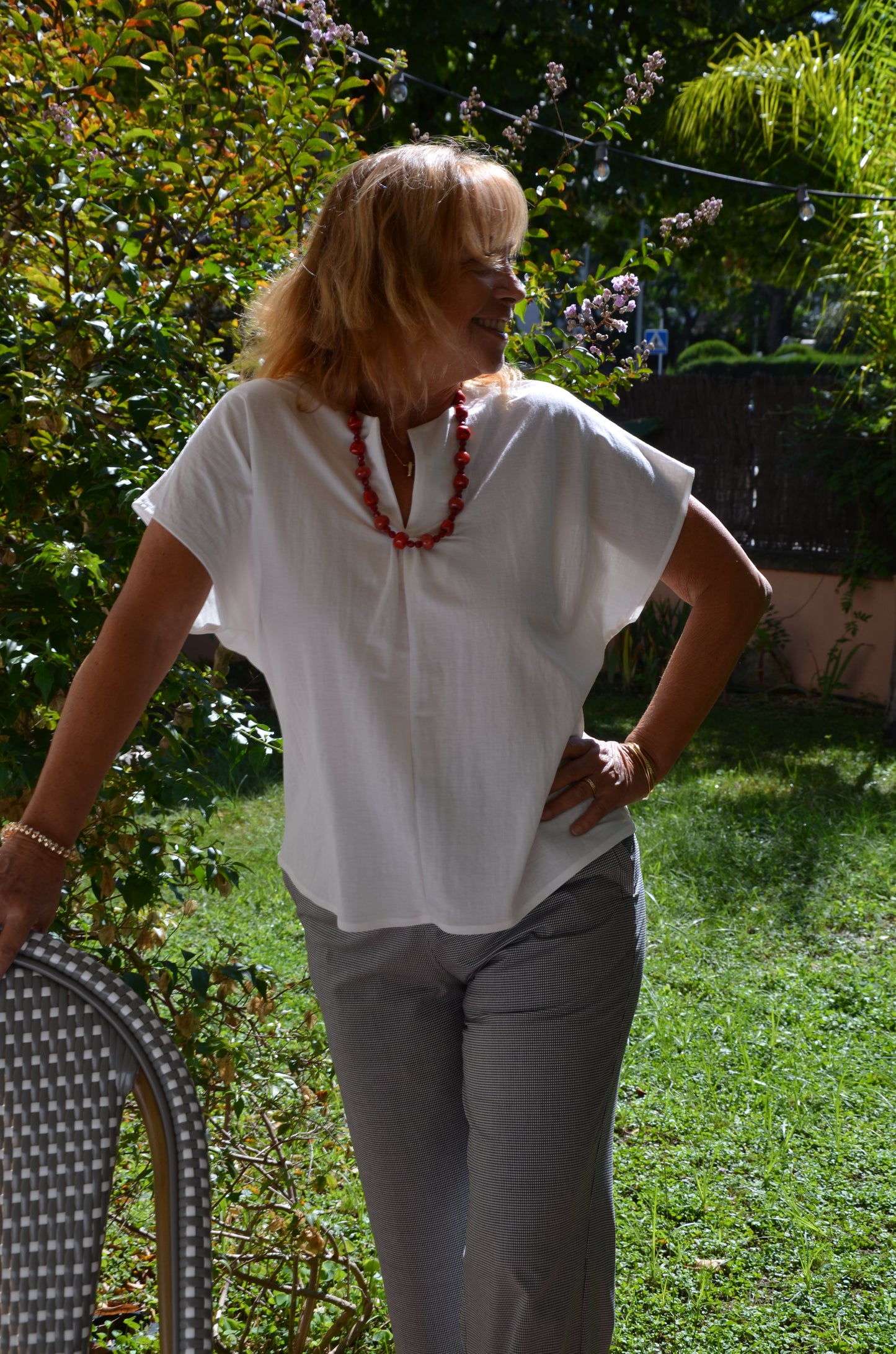 CAMISA LANZAROTE blanca