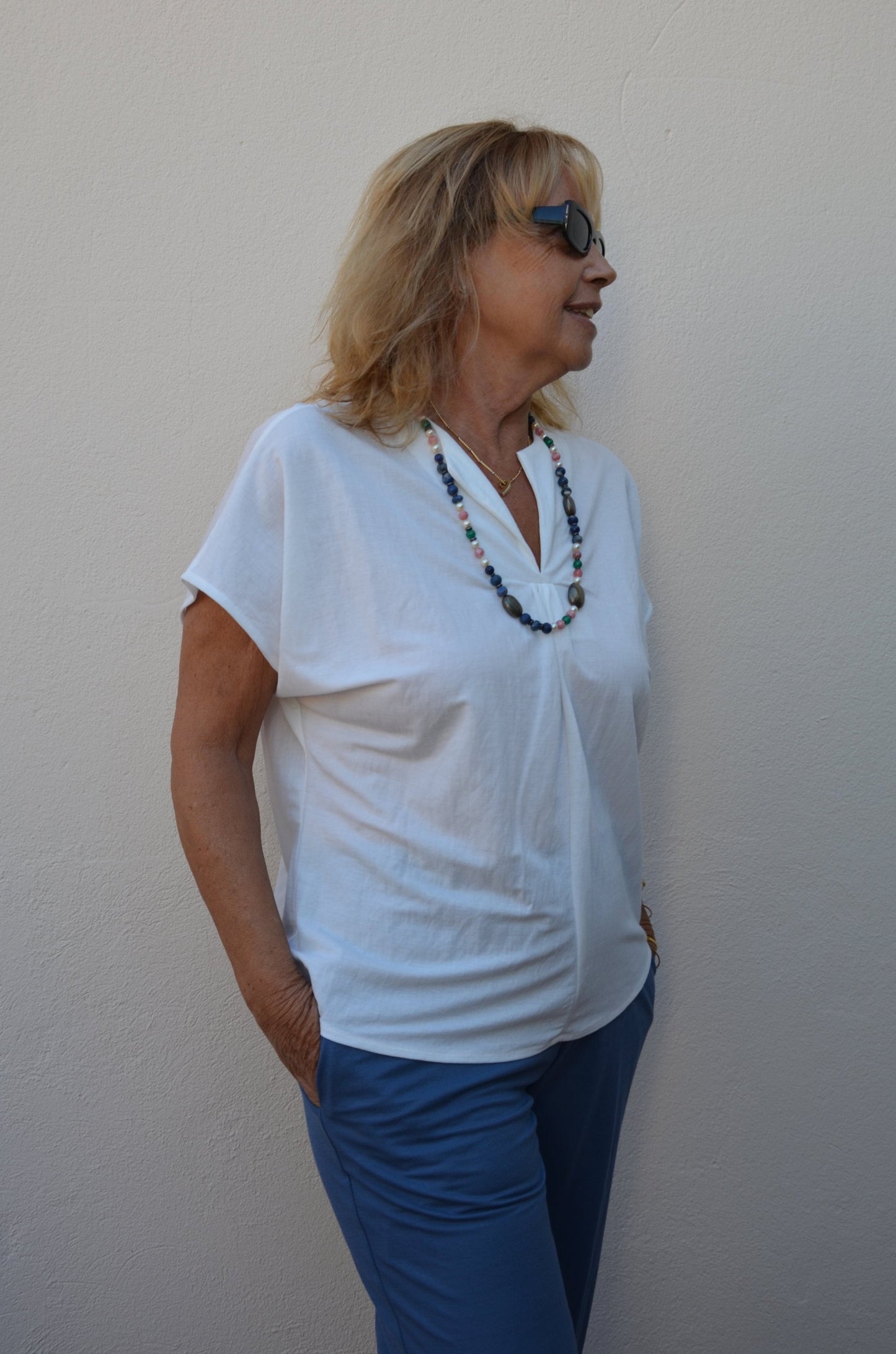 CAMISA LANZAROTE blanca